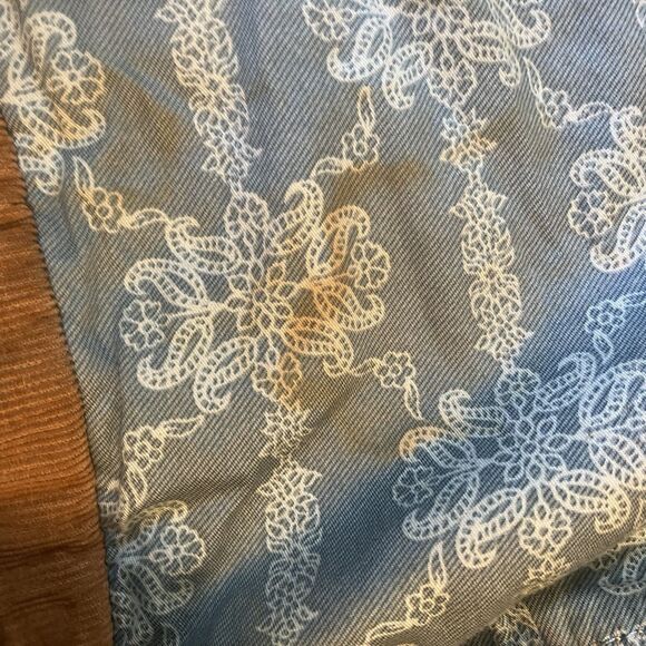 Fossil Brown Corduroy Crossbody Messenger Handbag Adjustable Strap Y2K Purse - Picture 11 of 15